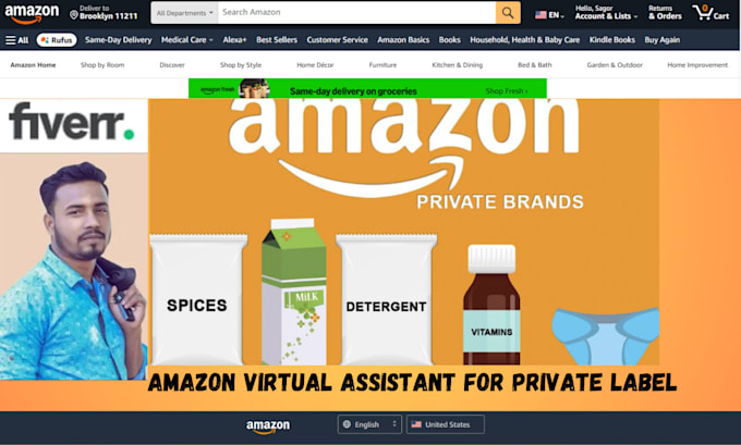 establish your amazon private label store