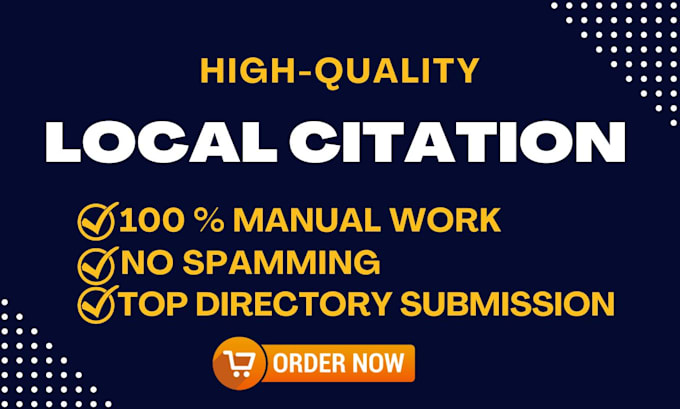 build local citation and directory submission manually