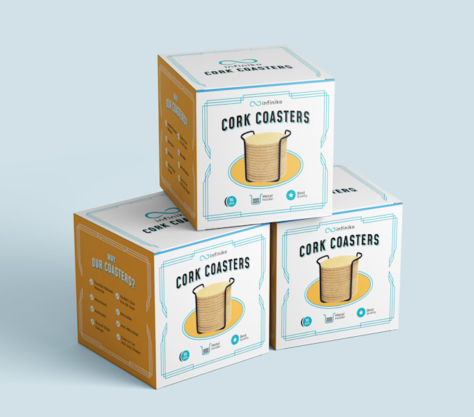 do professional packaging box and label design with diecut