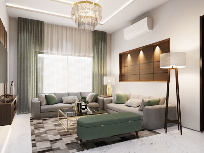 do photorealistic interior, exterior 3d