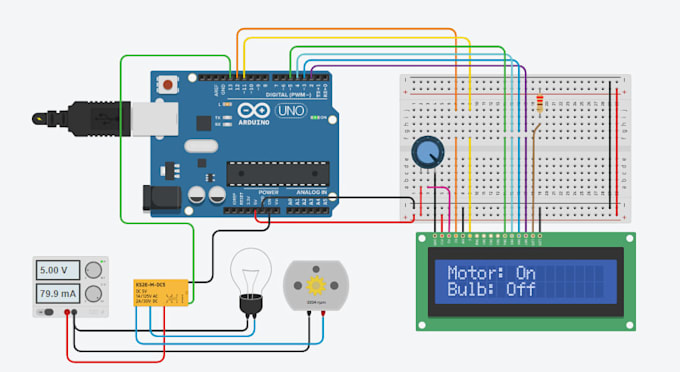 Tinker Arduino Projects Do arduino projects on tinkercad by Hamza_riaz_21 | Fiverr