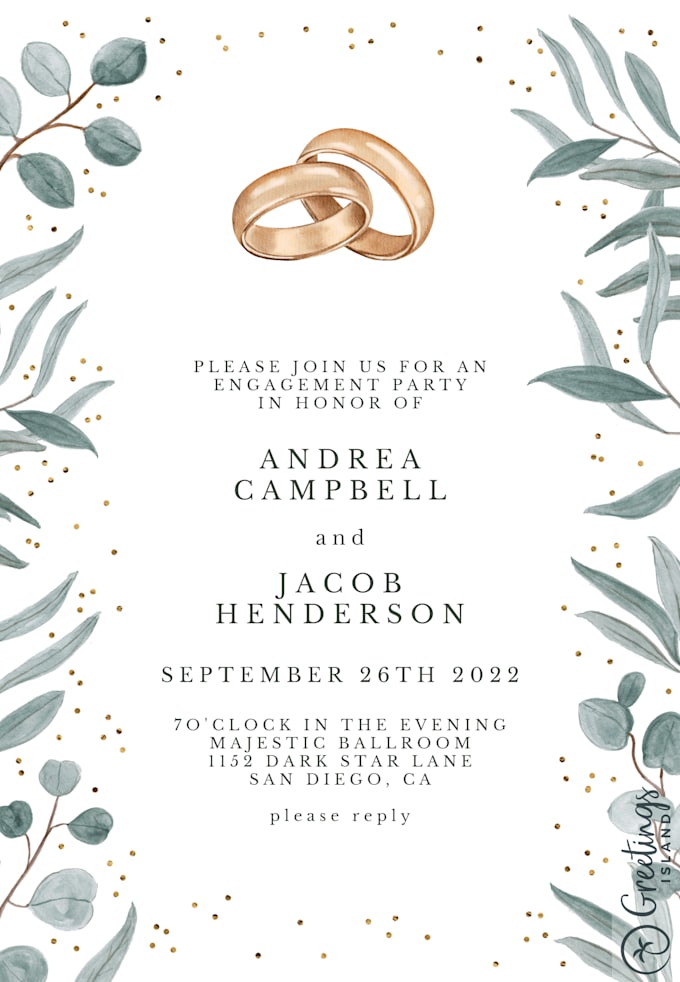 design a invitation card