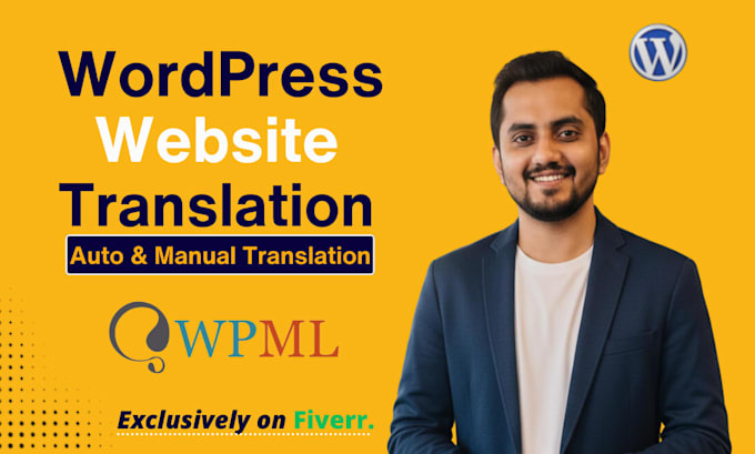do translation of your wordpress websites using wpml