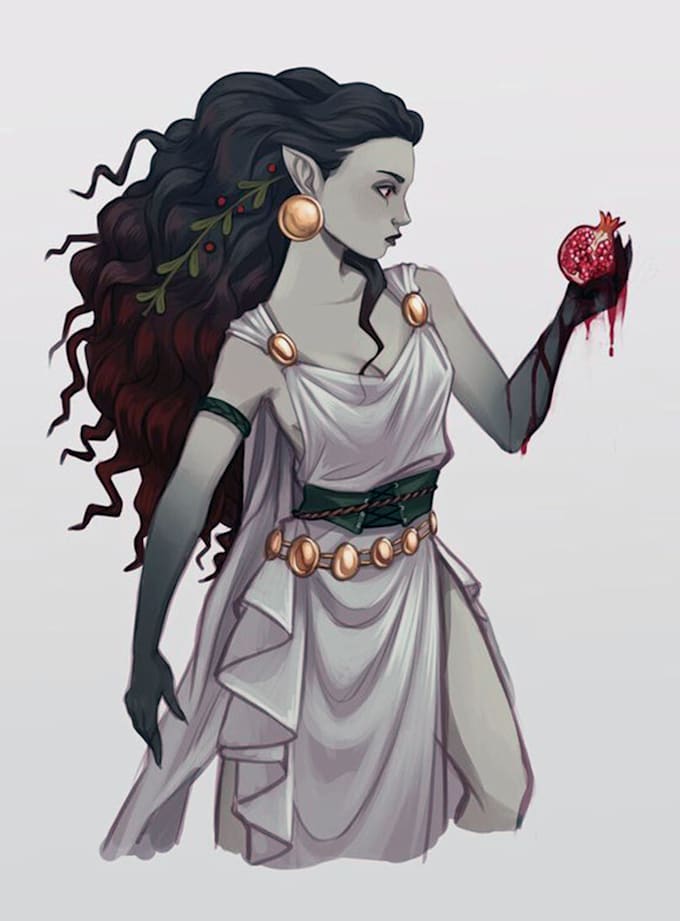 Draw dnd character art and dnd character art by Riya_chandni Fiverr