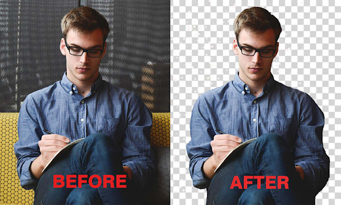 remove the background of 10 images