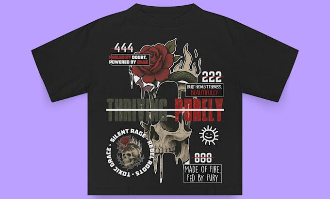 do custom graphic tshirt and streetwear t shirt designs