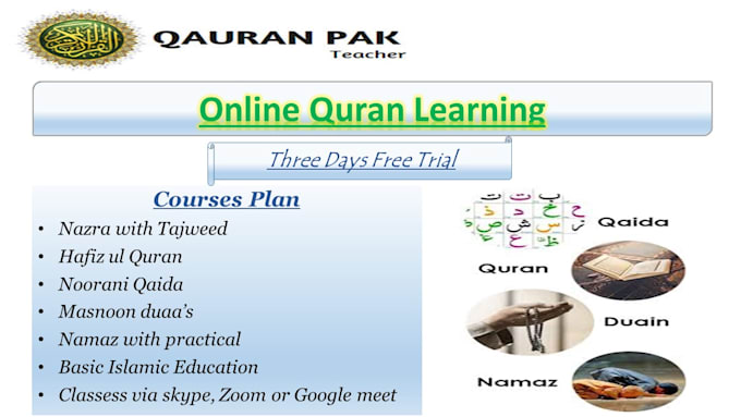 teach my best as quran teacher on freelance platform