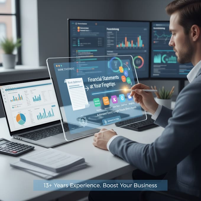 prepare professional financial statements p and l and balance sheets in 24 hours