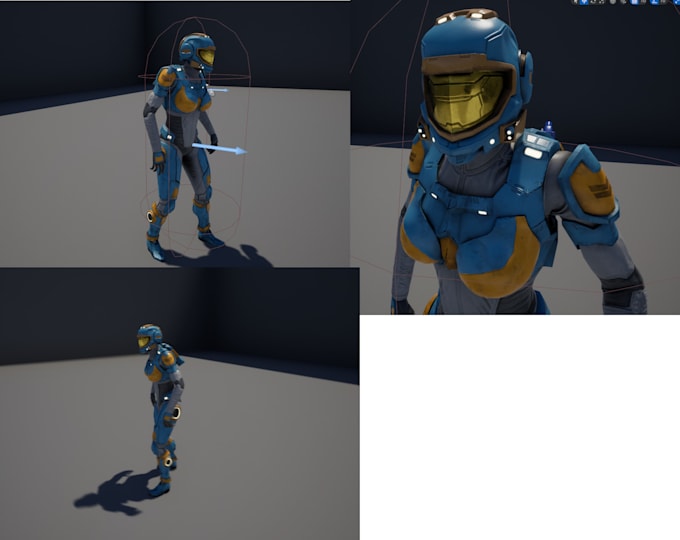 Rig your 3d character to unreal engine default ue4 mannequin by ...