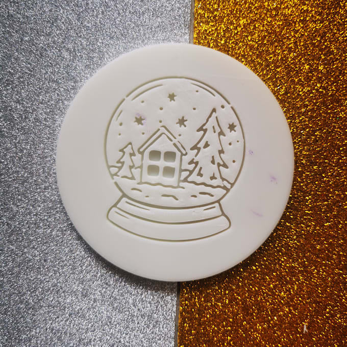 Design customized christmas cookie cutters and stamps by Dheethika Fiverr