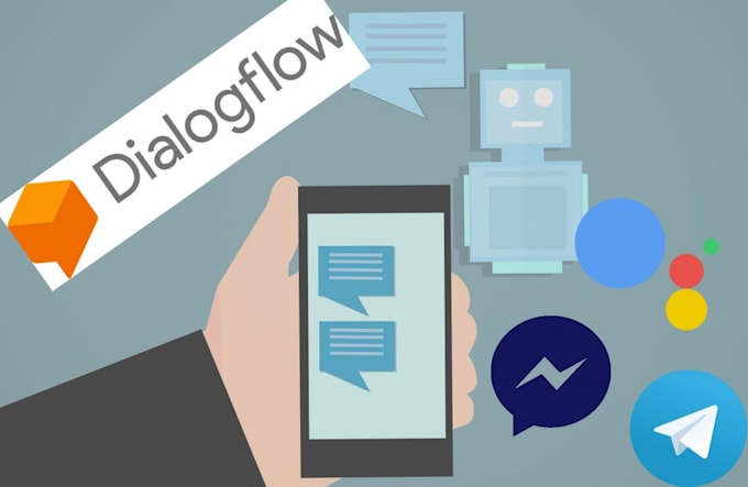 develop a chatbot with dialogflow for any social media app
