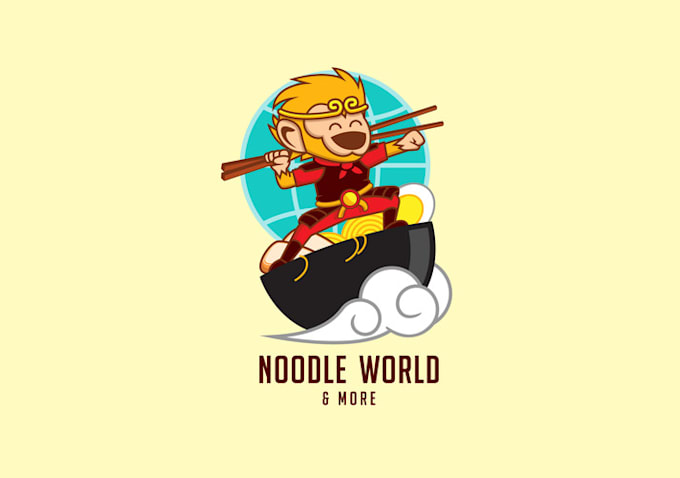 create a timeless noodle house logo
