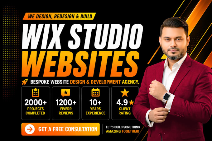 do wix website design on wix studio wix website redesign wix website development