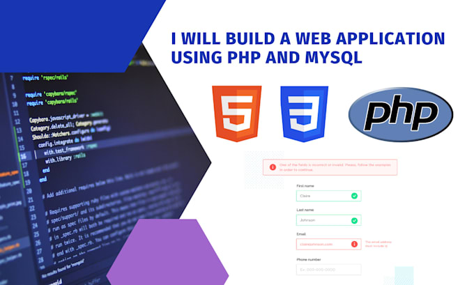Build a web application using php and mysql by Abderrazak_hamc | Fiverr
