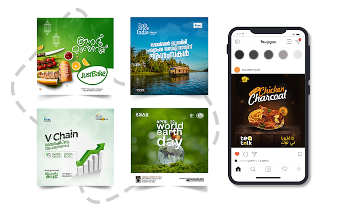 design a professional and creative facebook ads