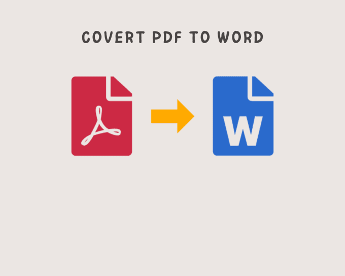 Convert pdf file to word file by saiqa kh fiverr