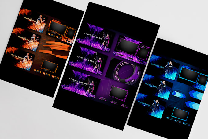 make animated valorant twitch or youtube overlay