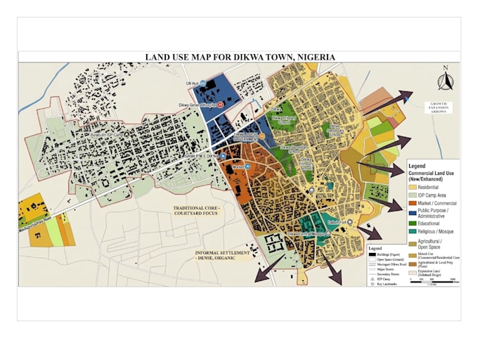 do masterplans, site plans and land use designs