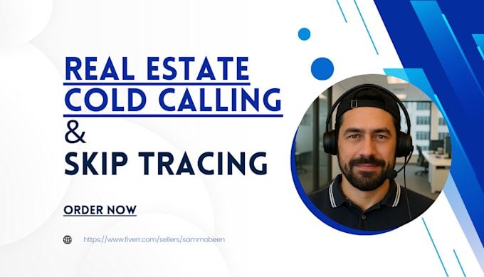 do real estate wholesale cold calling and skip tracing