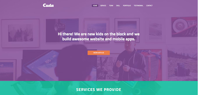 Design web page with html and css and bootstrap by Mamunrahman469 | Fiverr