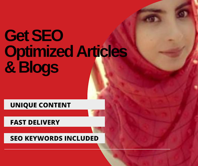write SEO optimized articles and blogs