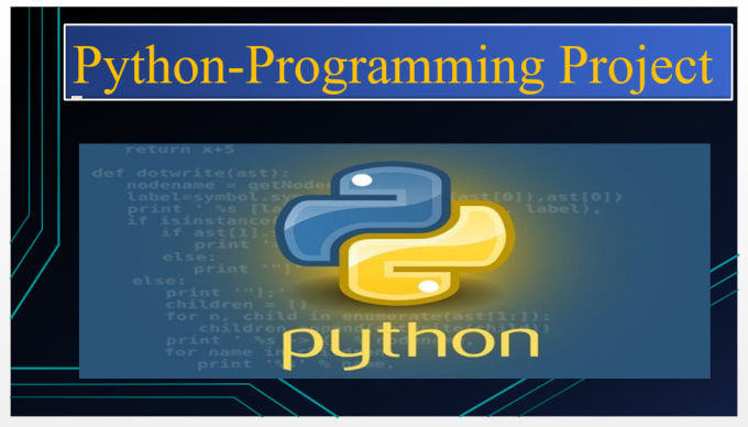 Do project in python programming by Tchcreativehub | Fiverr