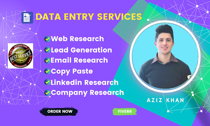 do fastest data entry, copy paste and web research