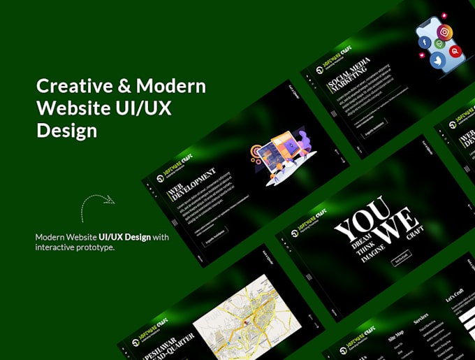 Design ui ux for your website in adobe xd by Omeria | Fiverr