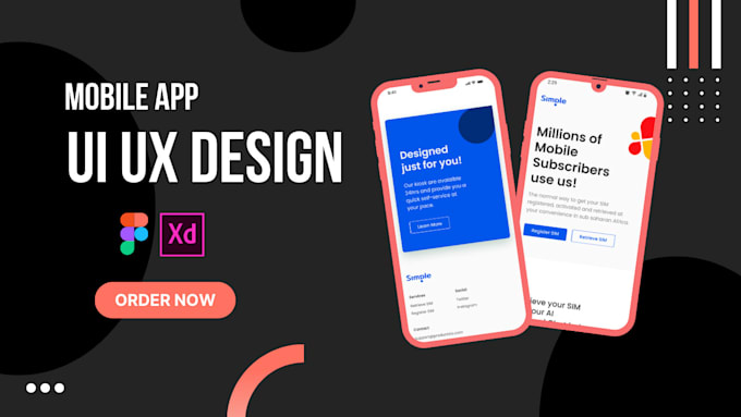 Design amazing, clean and awesome mobile app ui ux by Eshaal1122 | Fiverr