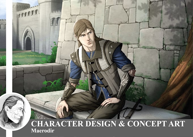 draw fantasy or dnd characters and concept art