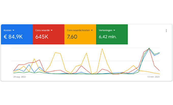do performance max management for ecommerce  dutch or english