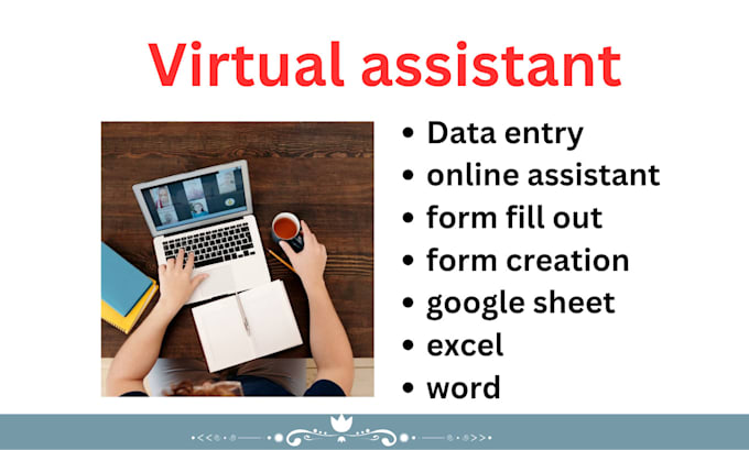 provide virtual assistant service for daily data entry task
