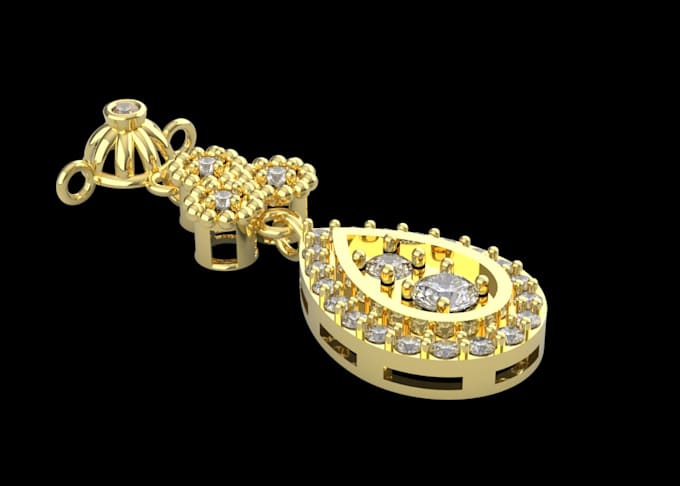 Do jewelry cad design for 3d printing and rendering by Bardhakayoub ...