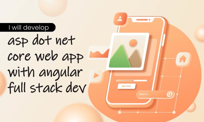 Develop asp dot net core web app with angular full stack dev by ...