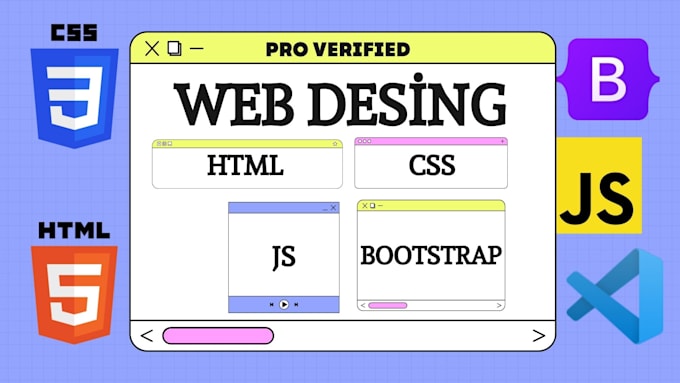 Use html, css, js to create high quality website design by Omerhttp ...