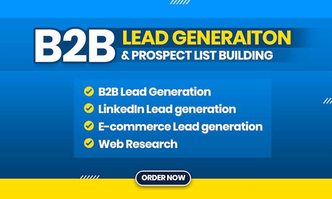 do targeted b2b leads and web research