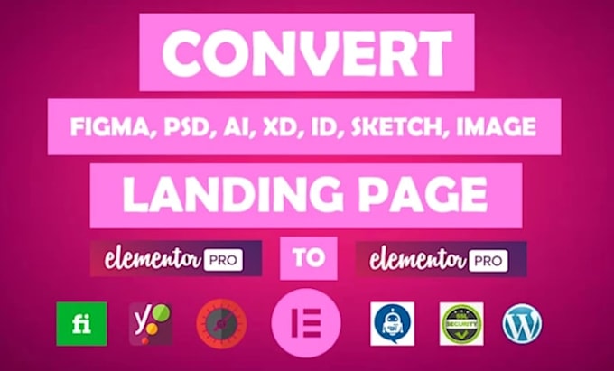 convert figma to wordpress, ai to wp using latest elementor