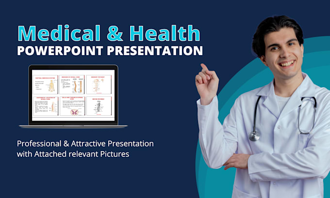make professional medical and health powerpoint presentation
