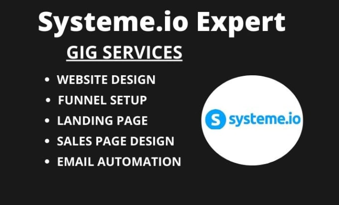 Systeme io landing page systeme io website systeme io sales funnel