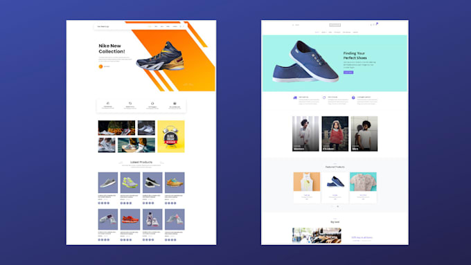 create a custom HTML website to meet your needs