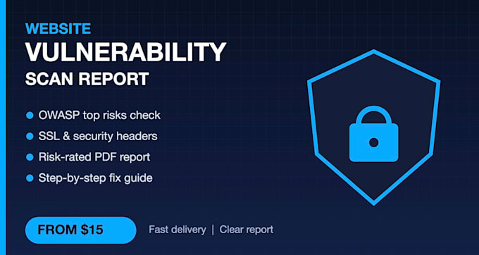 do website vulnerability assessment and owasp security scan