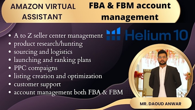 do amazon fba and fbm account management