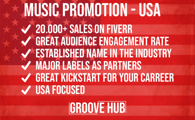 do organic, USA targeted music promotion
