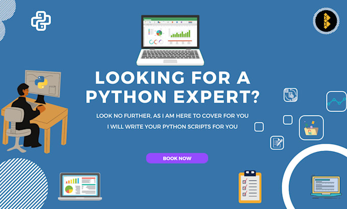Write python script and application as per your need by Jkhan1995 | Fiverr