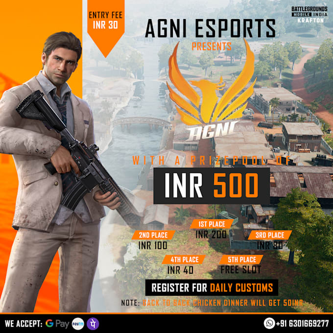 Create posters designs for your esports tournament by Nyxo_edits Fiverr