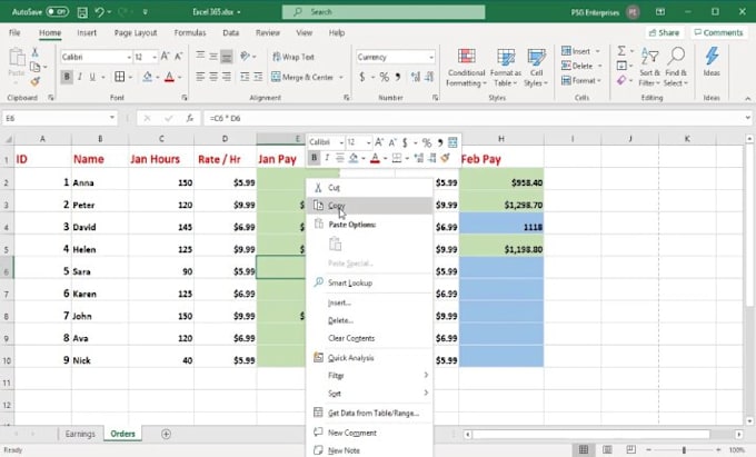 Do copy paste to excel by Ruchinika | Fiverr image.