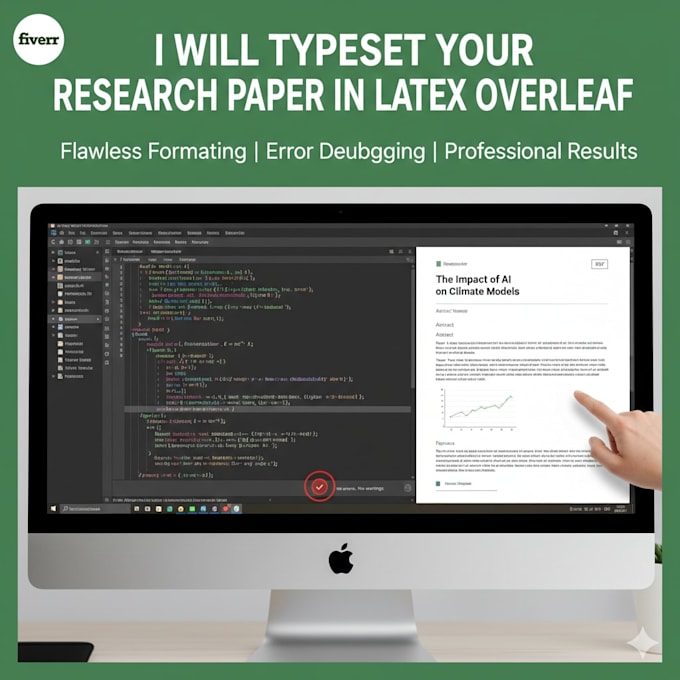 professionalize your research paper, thesis, or using latex overleaf