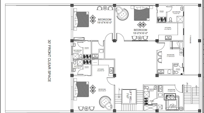 make 2d plan on autocad