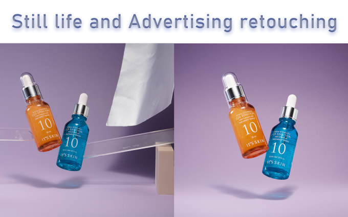 edit 10 still life product photos for commercial and advertising