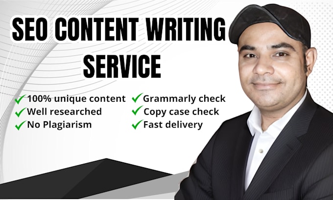 be your excellent article writer and SEO content writer